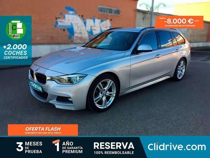 Gris Usado 2017 BMW 320 Familiar | 17.990 € (Precio justo) - Imagen 1/3