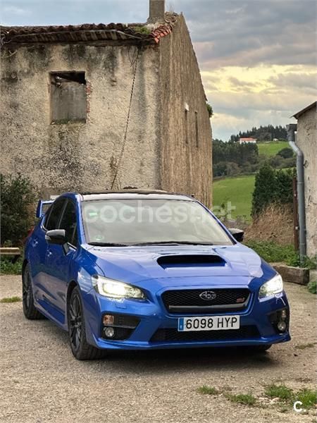 Azul Usado 2014 Subaru WRX STI Berlina | 49.500 € - Imagen 1/4