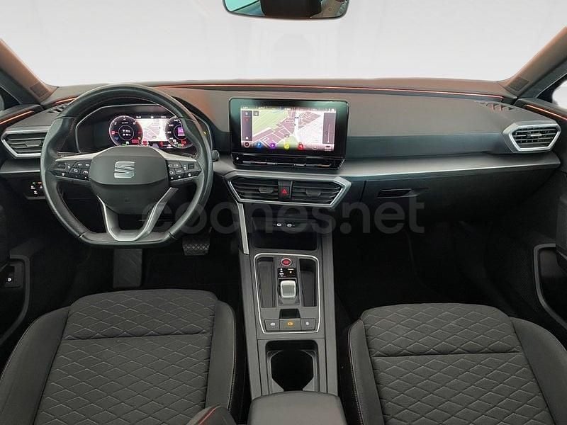 Usado Seat Leon FR 204 CV (150 kW) 2020 Gris Berlina