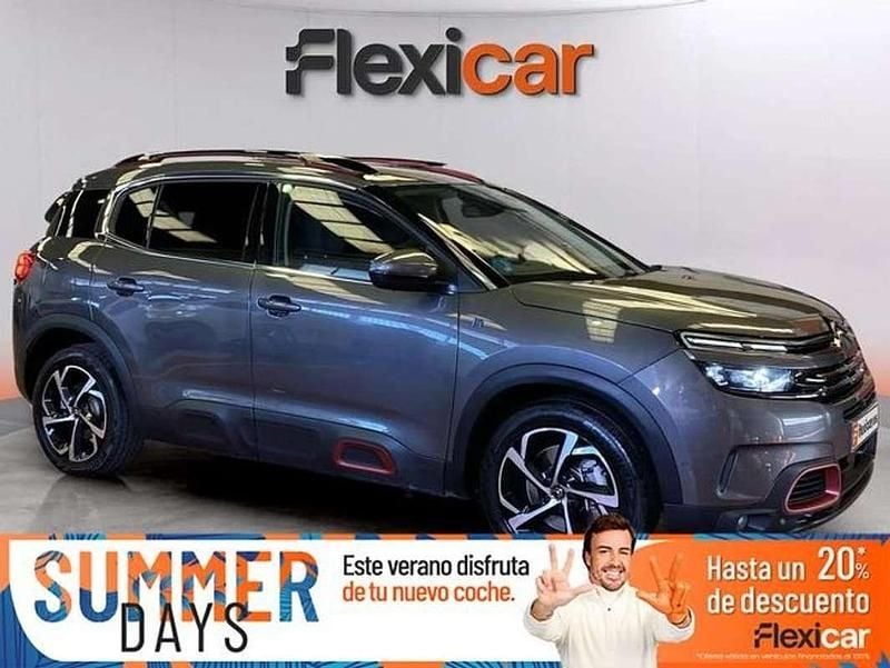Gris Usado 2021 Citroën C5 Aircross Shine SUV | 18.790 € (Precio justo) - Imagen 1/4