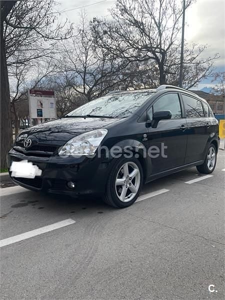 Käytetty Toyota Corolla Verso Sport 177 HP (130 kW) 2006 Musta Tila-auto