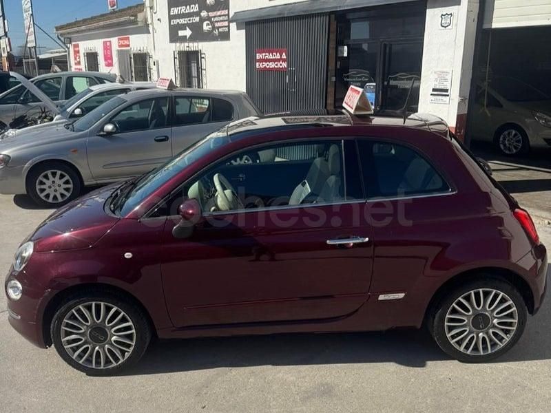 Usado Fiat 500 Pop 69 CV (50 kW) 2016 Granate Berlina