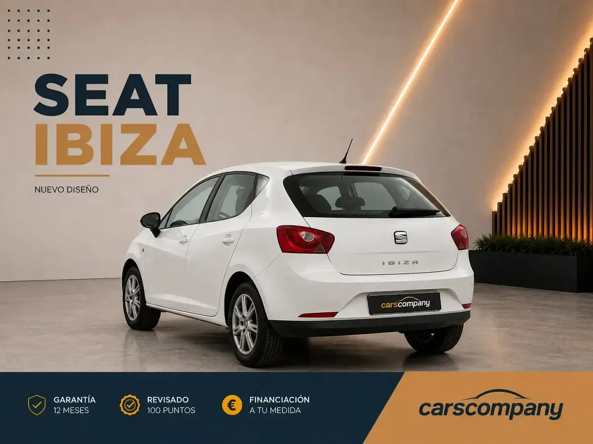 Usado Seat Ibiza Style 90 CV (66 kW) 2009 Blanco