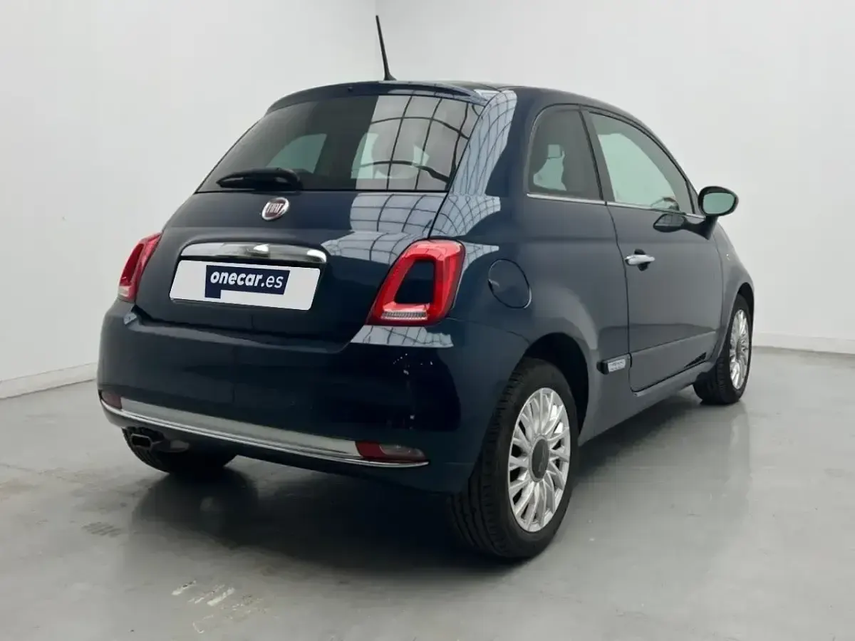 Usado Fiat 500 Lounge 69 CV (50 kW) 2019 Azul Berlina