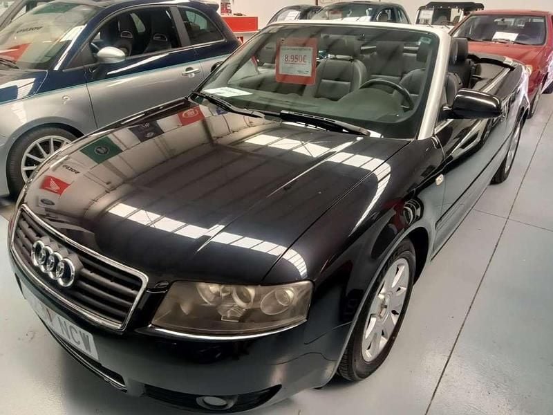 Negro Usado 2003 Audi A4 Cabriolet Descapotable | 8950 € - Imagen 1/4