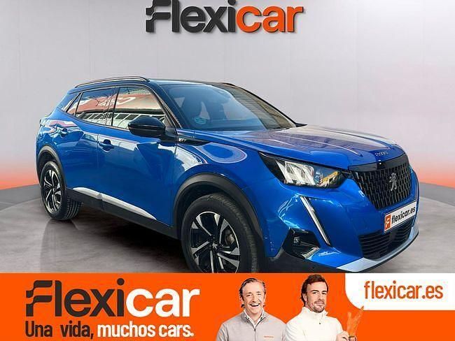 Azul Usado 2021 Peugeot 2008 GT SUV | 14.990 € (Un poco caro) - Imagen 1/4
