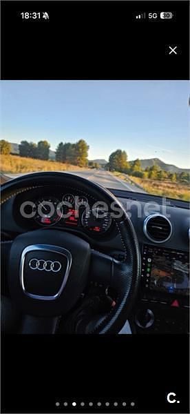 Usado Audi S3 265 CV (194 kW) 2007 Negro Berlina