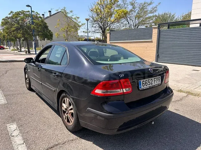 Usado Saab 9-3 Vector 150 CV (110 kW) 2007 Negro Berlina