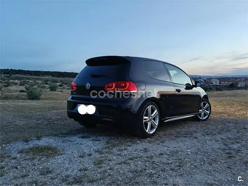 Usado VW Golf VI Sport 140 CV (102 kW) 2011 Negro Utilitario
