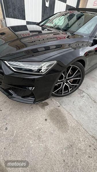 Usado Audi A7 S-Line 285 CV (209 kW) 2020 Negro Berlina