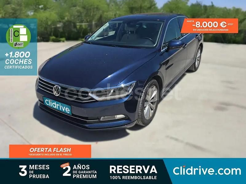 Azul Usado 2016 VW Passat Advance Berlina | 13.190 € (Buen precio) - Imagen 1/4