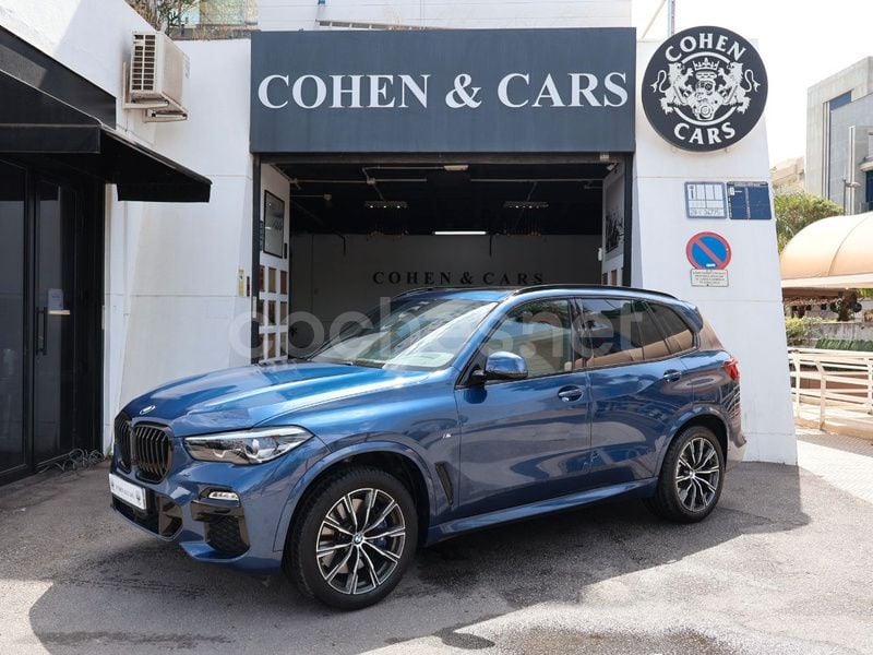 Azul Usado 2021 BMW X5 Sport Line SUV | 74.900 € - Imagen 1/4