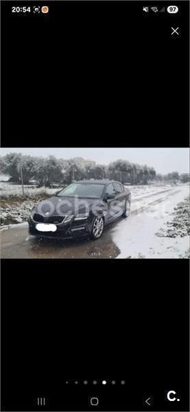 Negro Usado 2018 Skoda Octavia RS Berlina | 23.000 € - Imagen 1/4