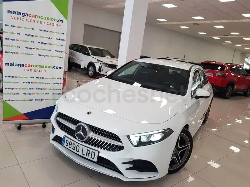Usado Mercedes A200 150 CV (110 kW) 2021 Blanco Berlina