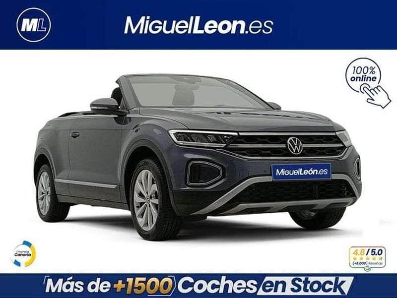 Usado VW T-Roc Style 110 CV (80 kW) 2023 Gris SUV