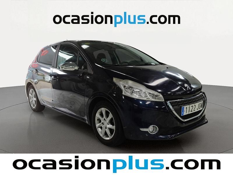 Usado Peugeot 208 Style 68 CV (50 kW) 2015 Azul Utilitario