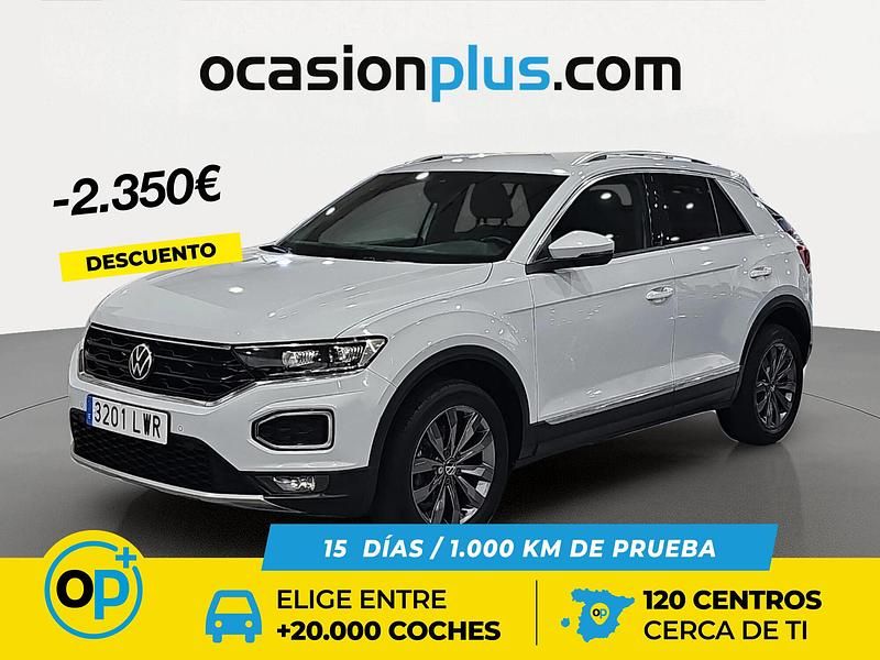 Usado VW T-Roc Sportline 150 CV (110 kW) 2022 Gris SUV