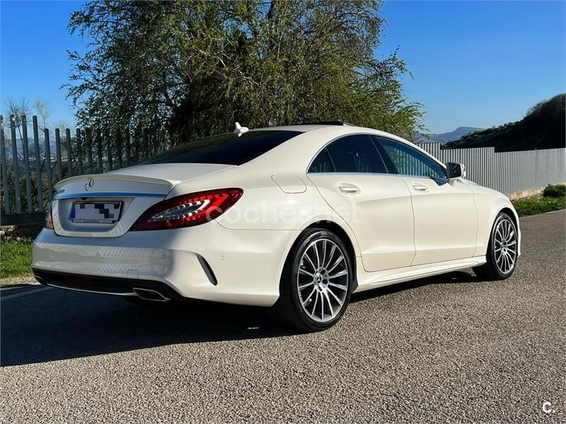 Usado Mercedes CLS350 258 CV (189 kW) 2017 Blanco Berlina