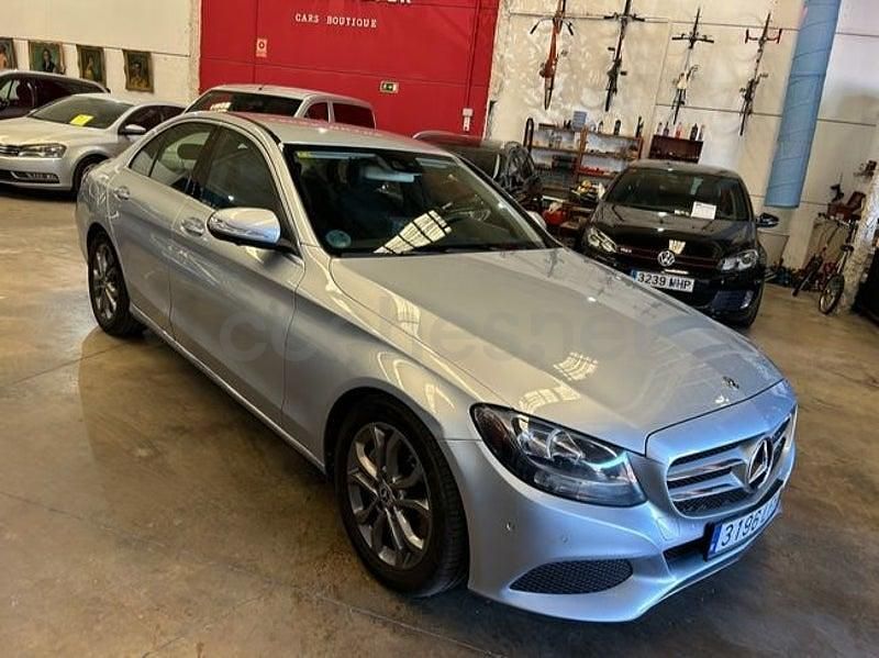 Usado Mercedes C250 204 CV (150 kW) 2018 Gris / plata Berlina