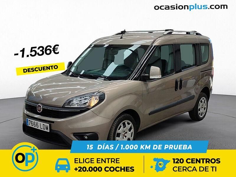 Blanco Usado 2019 Fiat Doblò Easy Monovolumen | 16.900 € - Imagen 1/4