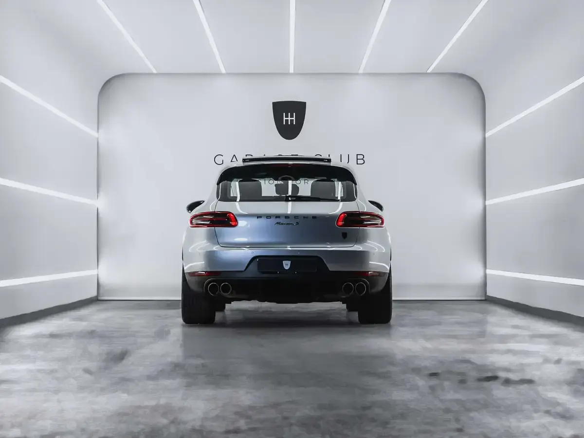 Usado Porsche Macan S 340 CV (250 kW) 2014 Gris / plata SUV