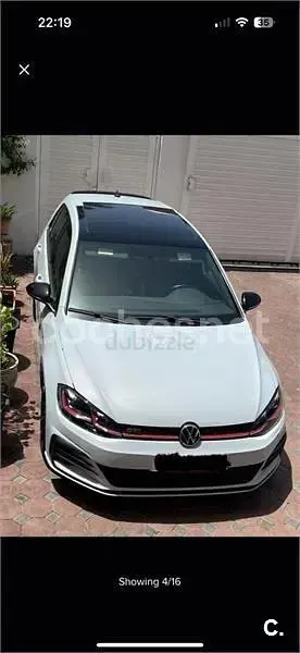 Usado VW Golf VIII GTI 245 CV (180 kW) 2021 Gris / plata Berlina