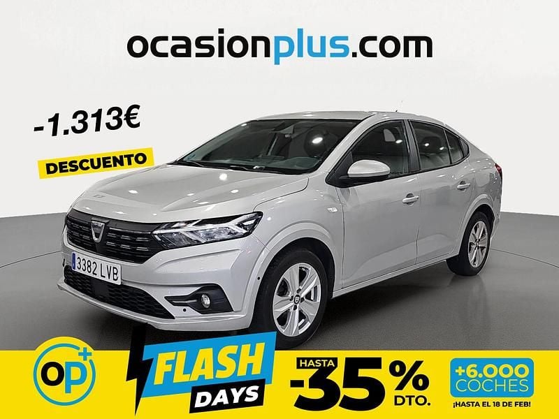 Usado Dacia Logan Comfort 100 CV (73 kW) 2021 Gris Berlina
