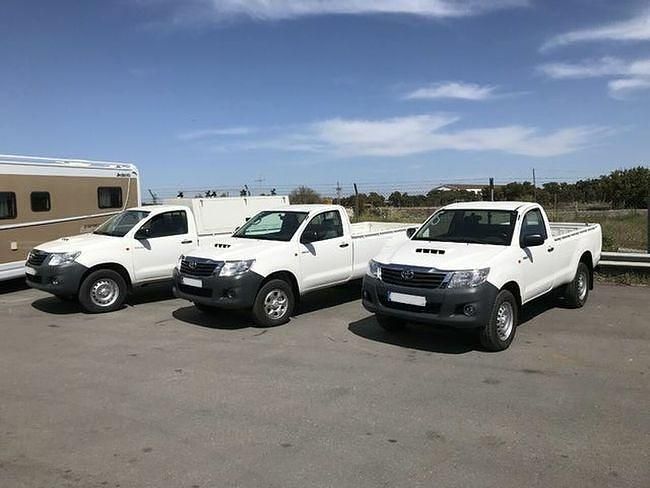 Usado Toyota HiLux 144 CV (105 kW) 2015 Blanco Recogida