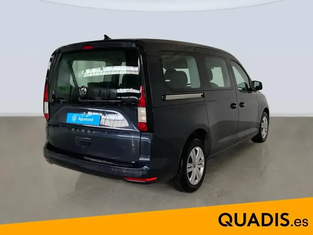 Usado VW Caddy 102 CV (75 kW) 2025 Azul Monovolumen