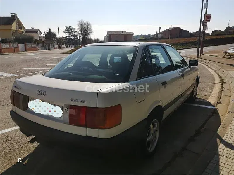 Usado Audi 80 80 CV (58 kW) 1990 Blanco Berlina