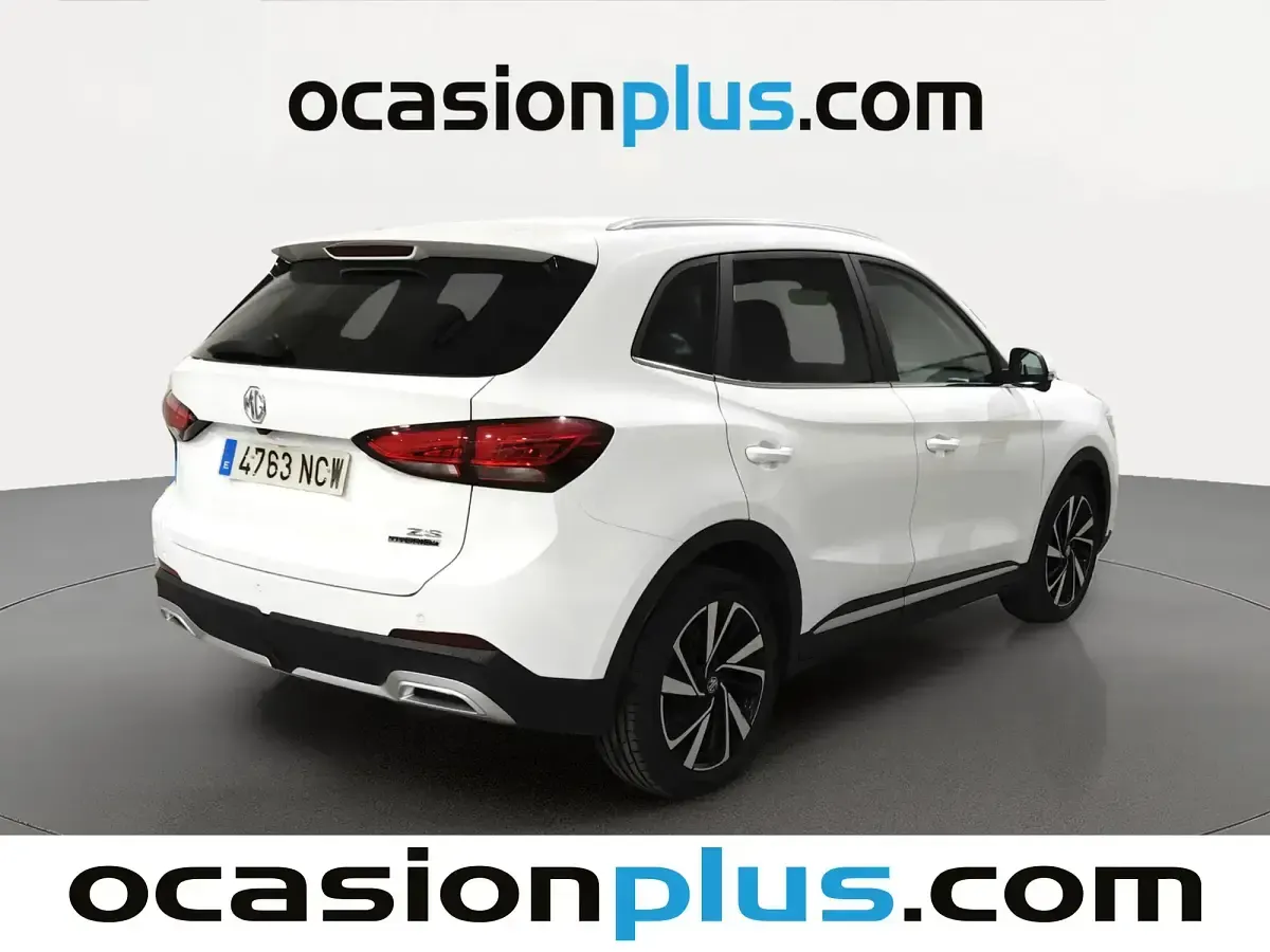 Usado MG ZS Luxury 197 CV (144 kW) 2025 Blanco SUV