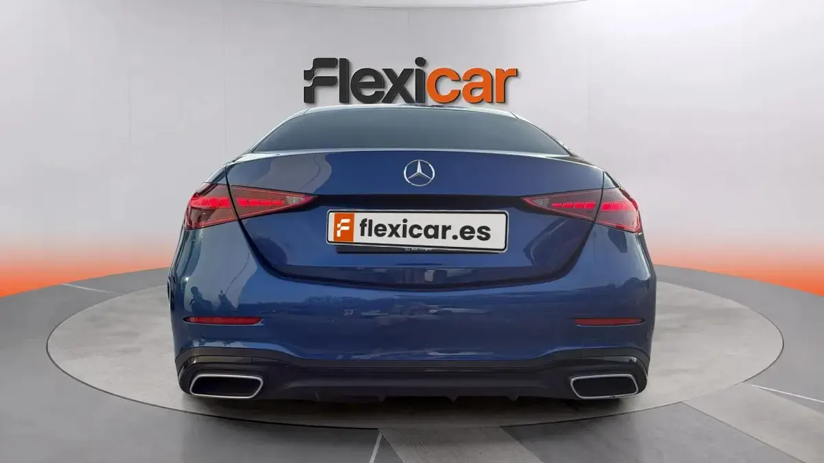 Usado Mercedes C200 AMG 204 CV (150 kW) 2022 Azul Berlina