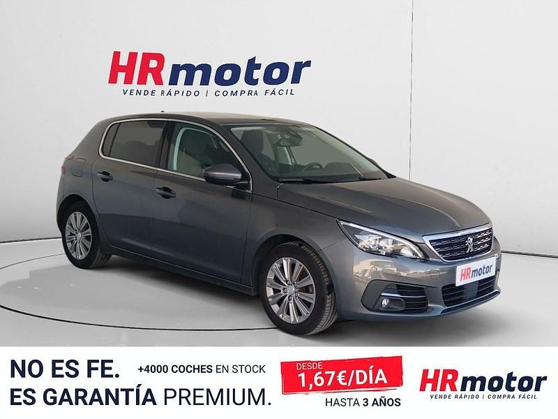 Usado Peugeot 308 Allure 131 CV (96 kW) 2021 Gris Berlina