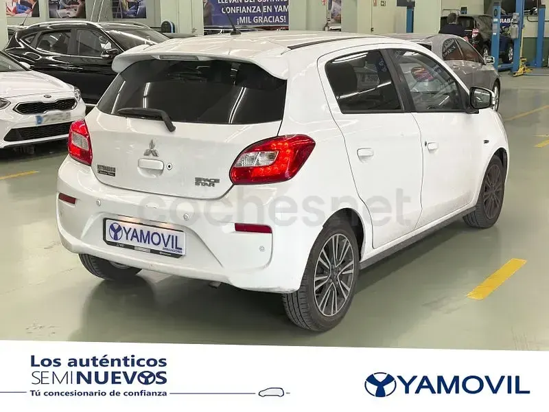 Usado Mitsubishi Space Star 80 CV (58 kW) 2016 Blanco Utilitario
