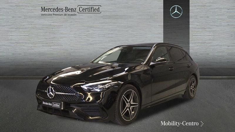 Usado Mercedes C220 199 CV (146 kW) 2024 Negro Familiar