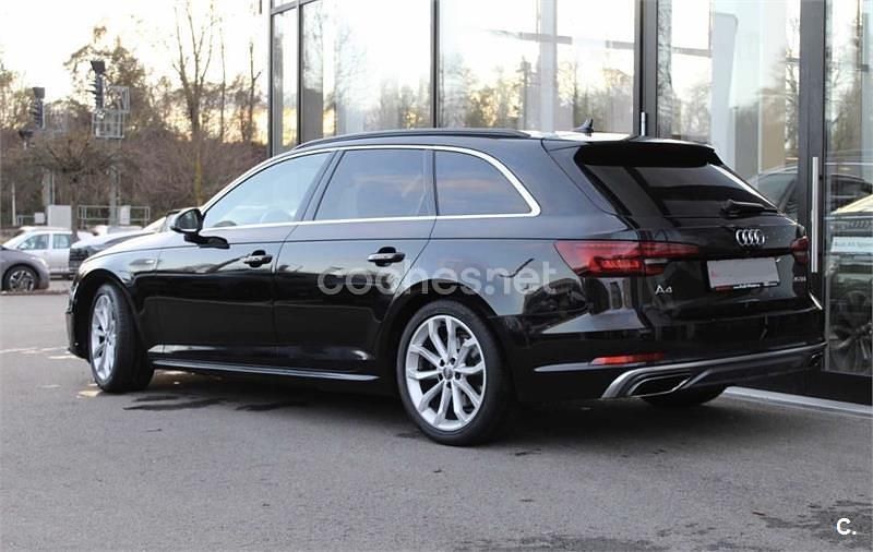 Usado Audi A4 S-Line 190 CV (139 kW) 2019 Negro Familiar