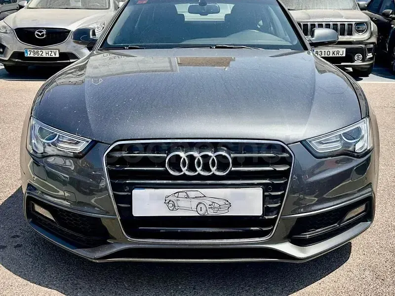 Usado Audi A5 Sportback Advanced 150 CV (110 kW) 2015 Gris / plata Utilitario