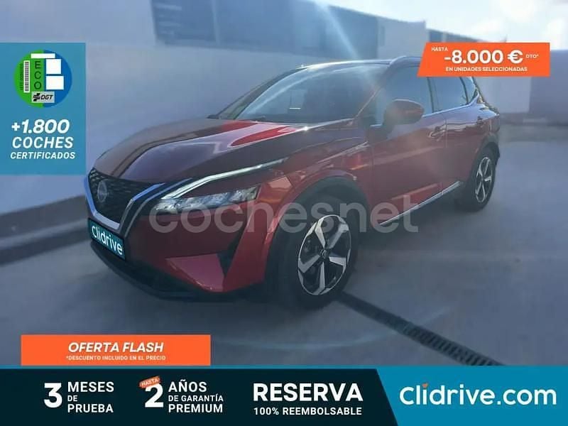 Rojo Usado 2023 Nissan Qashqai N-Connecta SUV | 20.990 € (Super precio) - Imagen 1/4