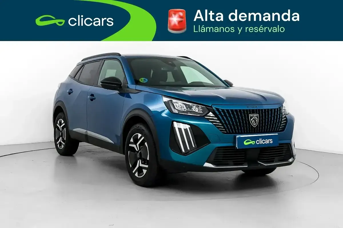 Usado Peugeot 2008 Allure 136 CV (100 kW) 2025 Azul SUV