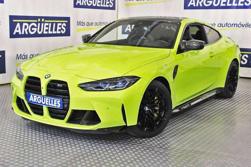 Amarillo Usado 2021 BMW M4 Competition Edition Coupe | 83.490 € (Precio justo) - Imagen 1/4