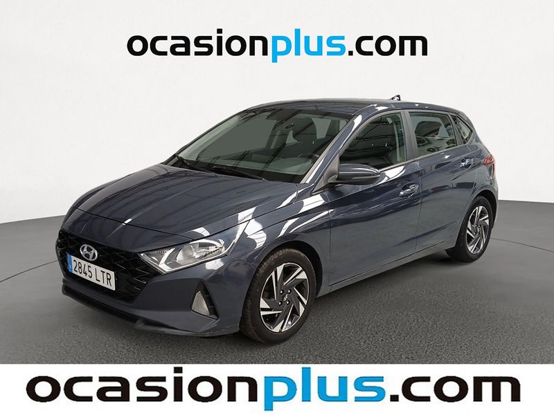 Gris Usado 2021 Hyundai i20 Utilitario | 12.455 € (Precio justo) - Imagen 1/4