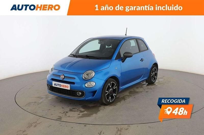 Azul Usado 2018 Fiat 500 S Utilitario | 9699 € (Precio justo) - Imagen 1/4