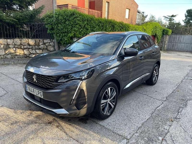Gris Usado 2021 Peugeot 3008 Allure SUV | 18.990 € (Caro) - Imagen 1/4