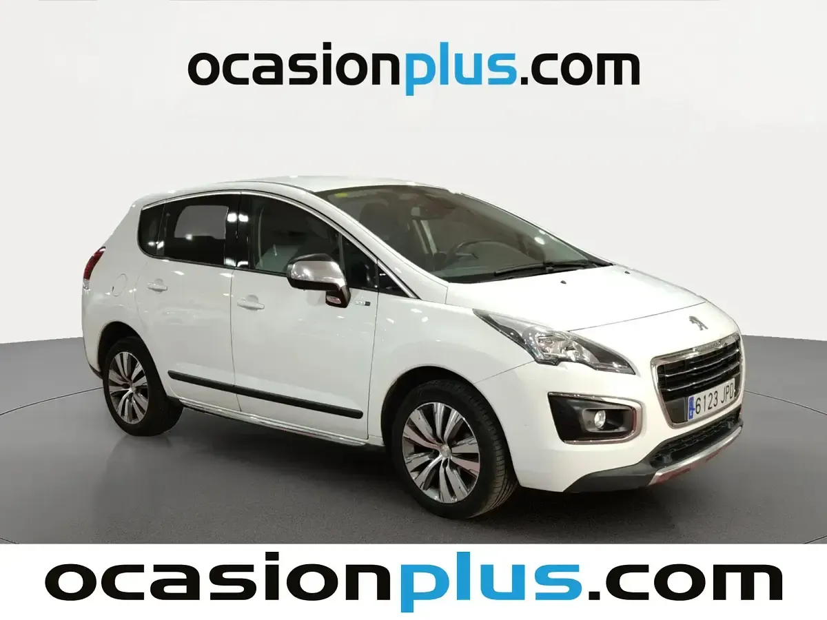 Usado Peugeot 3008 Style 131 CV (96 kW) 2016 Blanco Monovolumen