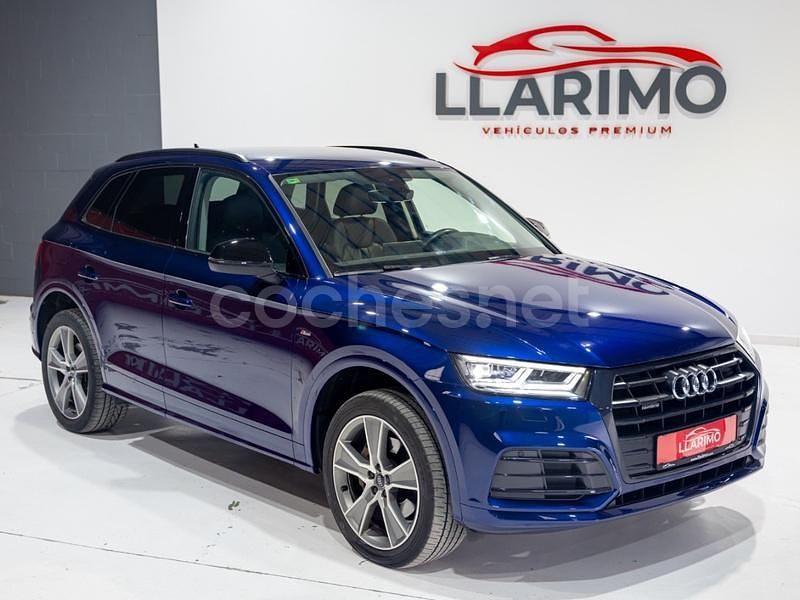 Usado Audi Q5 S-Line 163 CV (119 kW) 2019 Azul SUV