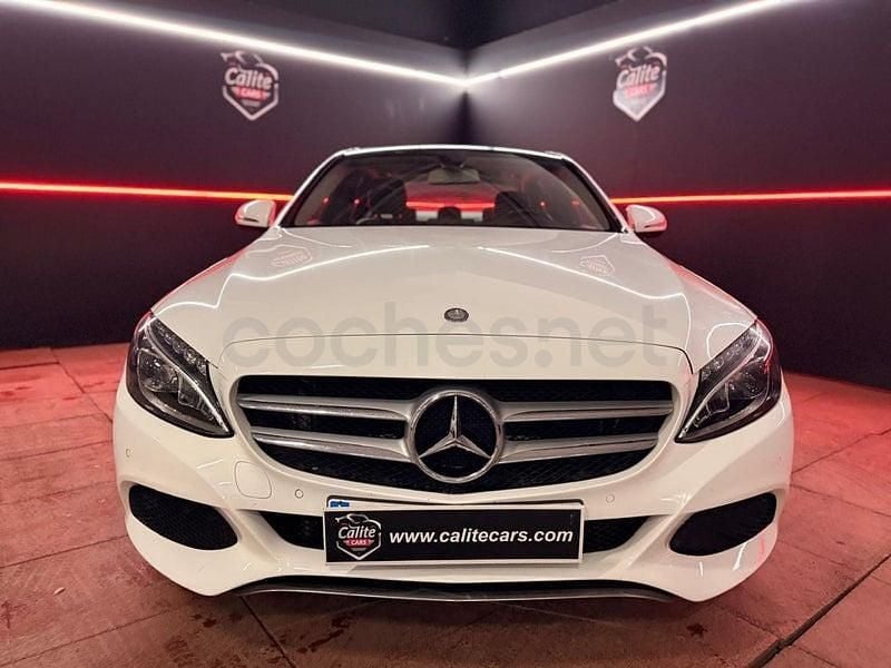 Usado Mercedes C200 Avantgarde 136 CV (100 kW) 2016 Blanco Berlina