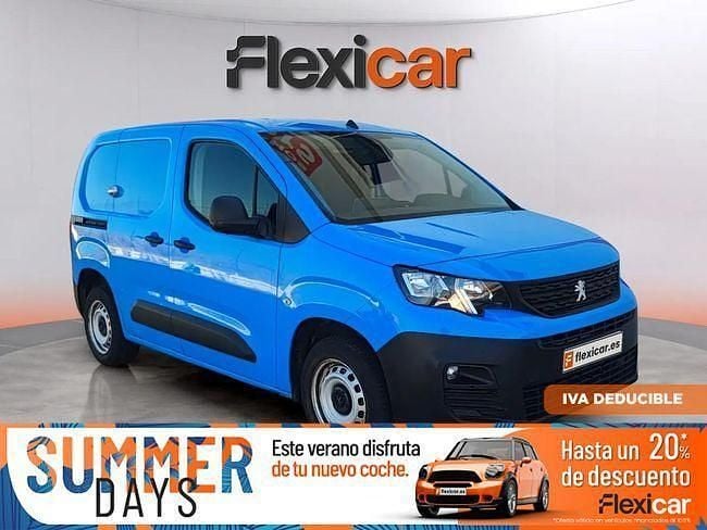 Azul Usado 2019 Peugeot Partner Premium Monovolumen | 10.970 € (Un poco caro) - Imagen 1/4