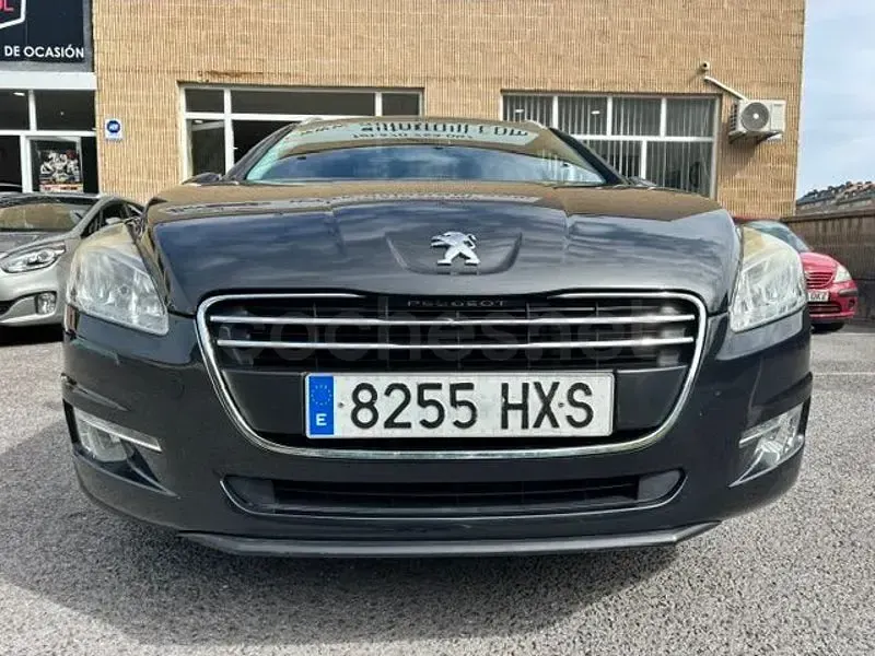 Usado Peugeot 508 SW Active 140 CV (102 kW) 2014 Negro Familiar
