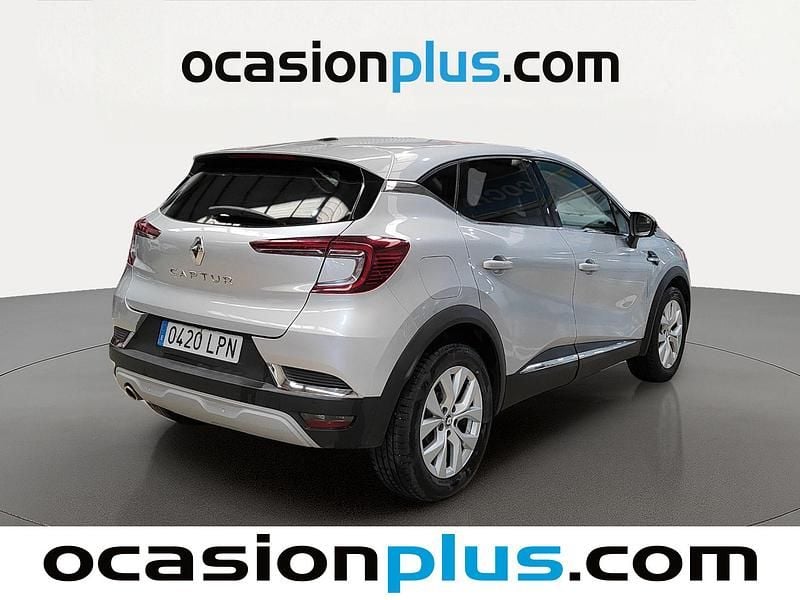 Usado Renault Captur Zen 91 CV (66 kW) 2021 Gris SUV
