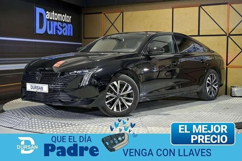 Usado Peugeot 508 Allure 131 CV (96 kW) 2023 Negro Berlina